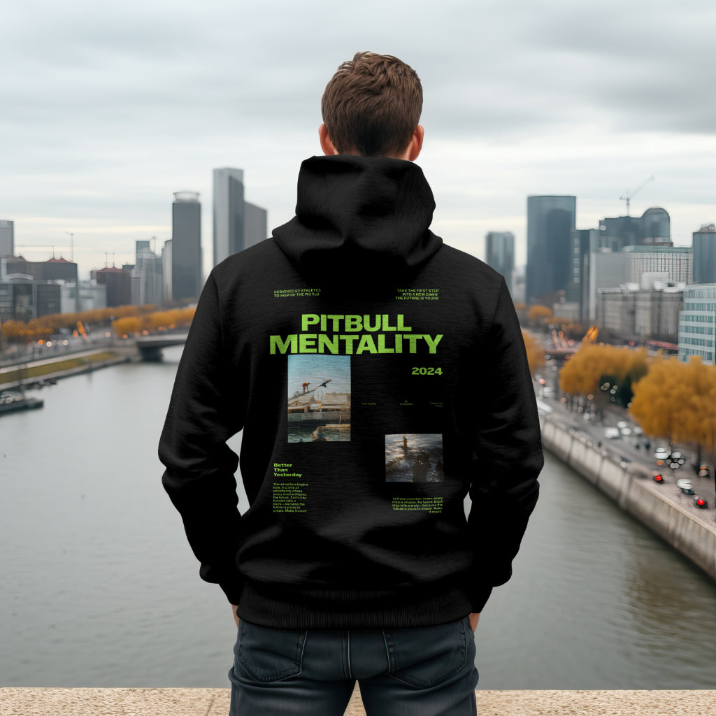 Pitbull Mentality 2024 Hoodie – Bold Adventure Wear