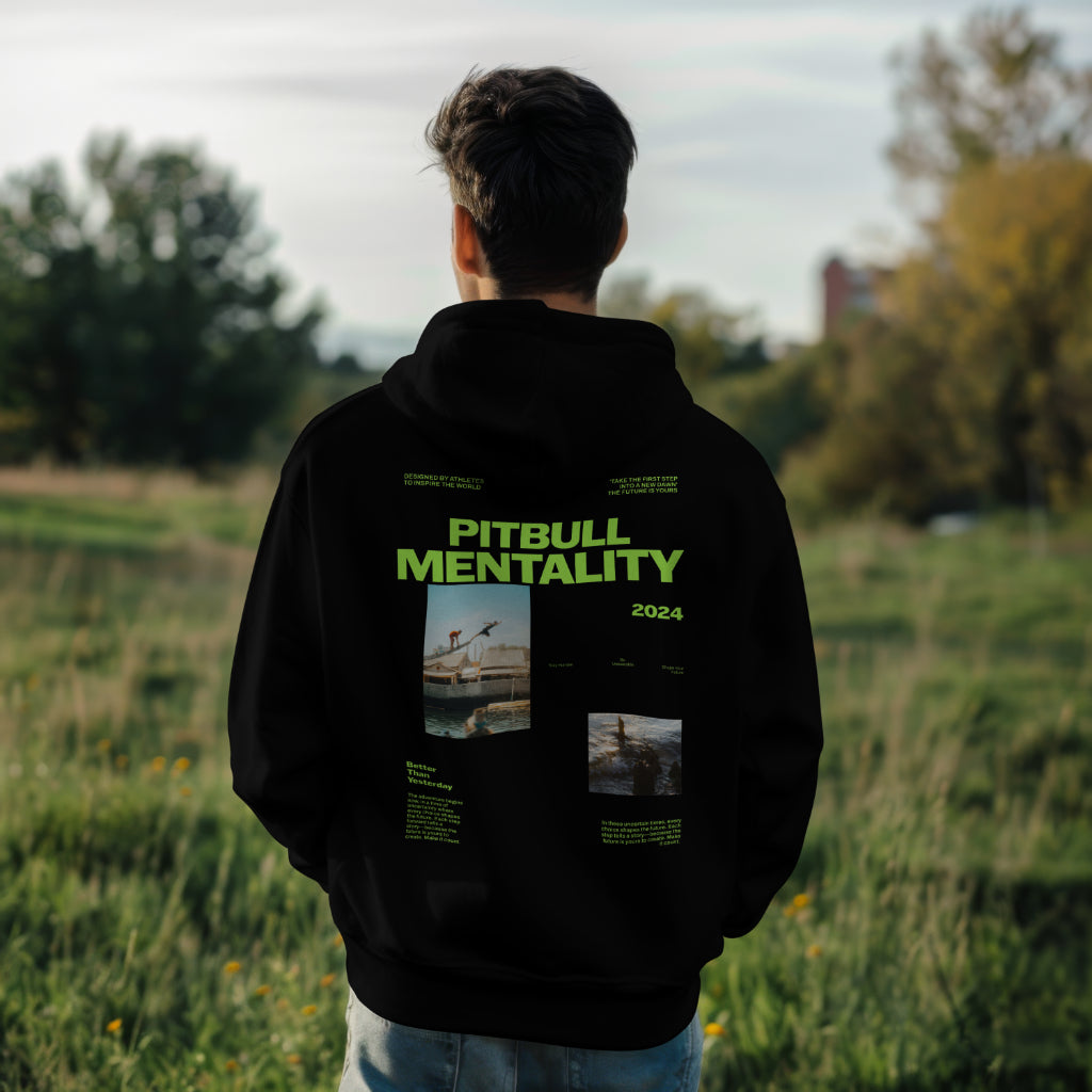 Pitbull Mentality 2024 Hoodie – Bold Adventure Wear