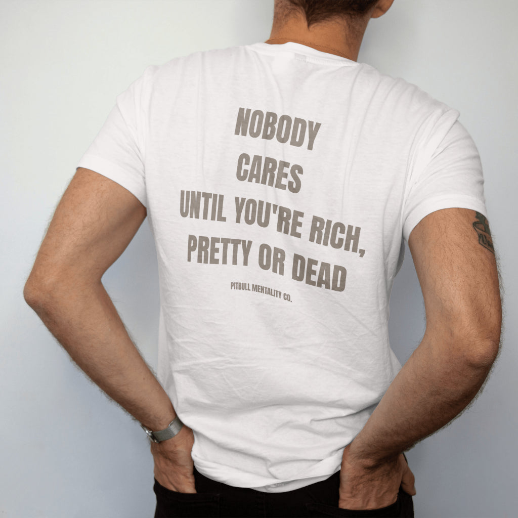 "Nobody Cares" Statement T-Shirt