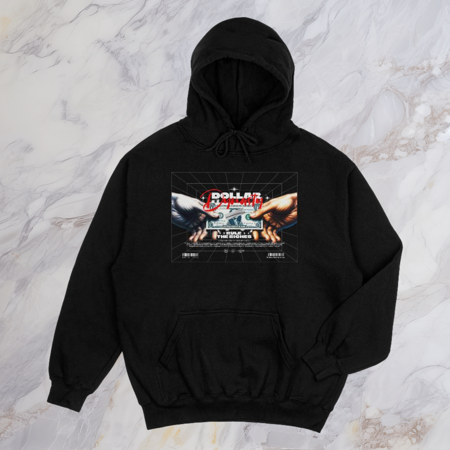 "Dollar Dynasty: Rule The Riches" Premium Statement Hoodie